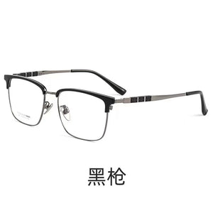 54mm    Pure titanium man Square Glasses Frame  Prescription Glasses Optical  Eyeglasses 9017BT