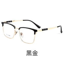 Carica l&#39;immagine nel visualizzatore di Gallery, 54mm    Pure titanium man Square Glasses Frame  Prescription Glasses Optical  Eyeglasses 9017BT