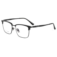 Carica l&#39;immagine nel visualizzatore di Gallery, 54mm    Pure titanium man Square Glasses Frame  Prescription Glasses Optical  Eyeglasses 9017BT