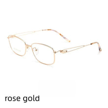 Load image into Gallery viewer, 54mm    Women titanium alloy Eyeglasses Glasses Designed Elegant Spectacle High Grade Prescription Eyeglasses  8550SN