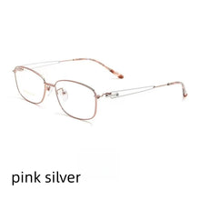 Load image into Gallery viewer, 54mm    Women titanium alloy Eyeglasses Glasses Designed Elegant Spectacle High Grade Prescription Eyeglasses  8550SN