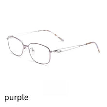 Load image into Gallery viewer, 54mm    Women titanium alloy Eyeglasses Glasses Designed Elegant Spectacle High Grade Prescription Eyeglasses  8550SN
