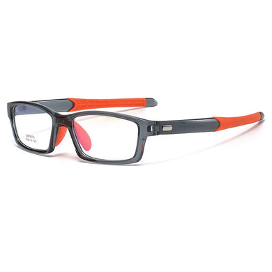 55-18-142 Square Optical Frames Glasses Men's Myopia Rim Athletic Glasses Tr90 Outdoor Glasses for Riding Glasses