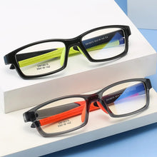 Load image into Gallery viewer, 55-18-142 Square Optical Frames Glasses Men&#39;s Myopia Rim Athletic Glasses Tr90 Outdoor Glasses for Riding Glasses