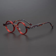 Carica l&#39;immagine nel visualizzatore di Gallery, 55104 Round Small Frame Colored Plate Glasses Frame Men&#39;s and Women&#39;s Retro Style Steampunk Glasses Prescription Glasses