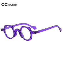 Load image into Gallery viewer, Punk Anti Blue Light Blocking Round Glasses Frame Women Retro Eyeglasses for Ladies Optical Frame Prescription