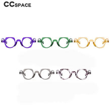 Load image into Gallery viewer, Punk Anti Blue Light Blocking Round Glasses Frame Women Retro Eyeglasses for Ladies Optical Frame Prescription