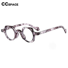 Load image into Gallery viewer, Punk Anti Blue Light Blocking Round Glasses Frame Women Retro Eyeglasses for Ladies Optical Frame Prescription