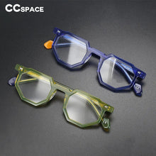 Load image into Gallery viewer, 55351 Retro Acetate Glasses Frame Men   Designer Optical Eyewear Myopia Reading Women Prescription Eyeglasses