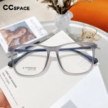 Load image into Gallery viewer, 55521 Vintage Men&#39;s Pure Titanium Glasses Frame Transparent Women&#39;s Matte Black Square Ultra Light Computer Glasses