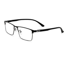 Load image into Gallery viewer, 55739 Square Luxury Anti Blue Metal Glasses Frames Men Optical Fashion Computer Eyeglasses Customized Prescription Glasses