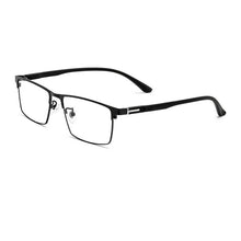 Load image into Gallery viewer, 55739 Square Luxury Anti Blue Metal Glasses Frames Men Optical Fashion Computer Eyeglasses Customized Prescription Glasses