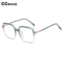 Load image into Gallery viewer, 55877 Blue Light Blocking Computer Glasses Women Fashion Big Size Vintage Square Eyewear Anti Eyestrain Transparent Eyeglasses
