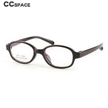 Load image into Gallery viewer, 55901 Girls Transparent Glasses Plain Glasses Children Radiation Protection for Kid Customized Prescription Glasses