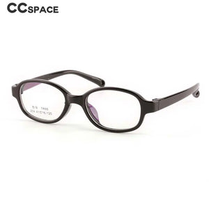 55901 Girls Transparent Glasses Plain Glasses Children Radiation Protection for Kid Customized Prescription Glasses