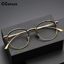 Load image into Gallery viewer, 55928 Vintage Handmade Pure Titanium Glasses Frame Retro Oval Round Men Eyeglasses Myopia Reading Eyewear Frames Oculos
