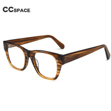 Carica l&#39;immagine nel visualizzatore di Gallery, 55933 Acetate Fiber Spectacle Frame Women Anti Blue Glasses Frames with Spring Hinges Female Cute Myopia Prescription Eyewear