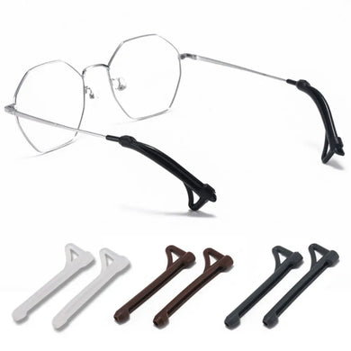 55cm 5Pairs Glasses Anti-slip Cover Anti-lost Silicone Ear Hook Glasses Legs Sleeve Holder For Sunglasses Glasses Accessories