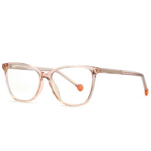 Load image into Gallery viewer, 55mm     Anti Blue Light Computer Glasses TR  Women Big Frame Cat Eye  Frame  Eyeglasses pc girls glasses   2030