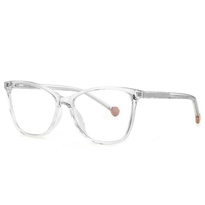 55mm     Anti Blue Light Computer Glasses TR  Women Big Frame Cat Eye  Frame  Eyeglasses pc girls glasses   2030