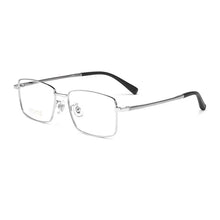 Load image into Gallery viewer, 55mm Large size widened big face Fat Glasses frame Business men&#39;s titanium alloy  glasses myopia frame N80012N