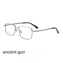 Load image into Gallery viewer, 55mm Large size widened big face Fat Glasses frame Business men&#39;s titanium alloy  glasses myopia frame N80012N