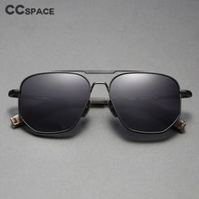 Load image into Gallery viewer, 56244 Luxury Brand Polarized Sunglasses Men Pilot Eyeglasses Titanium Alloy Frame High-Grade Anti-Glare Anti Reflective Shades