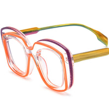 Load image into Gallery viewer, 56319 Acetate Large Frame Optical Men Women Vintage Myopia Prescription Eyeglasses  Designer Handmade Eyewear