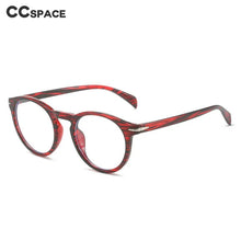 Load image into Gallery viewer, 56357 Blue Light Blocking Computer Glasses Women Fashion Tr90 Frame Vintage Round Eyewear Anti Eyestrain Eyeglasses