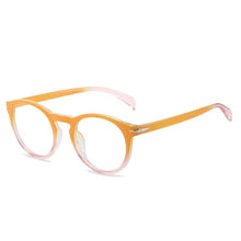 Load image into Gallery viewer, 56357 Blue Light Blocking Computer Glasses Women Fashion Tr90 Frame Vintage Round Eyewear Anti Eyestrain Eyeglasses