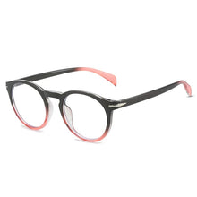 Load image into Gallery viewer, 56357 Blue Light Blocking Computer Glasses Women Fashion Tr90 Frame Vintage Round Eyewear Anti Eyestrain Eyeglasses