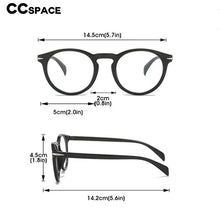 Load image into Gallery viewer, 56357 Blue Light Blocking Computer Glasses Women Fashion Tr90 Frame Vintage Round Eyewear Anti Eyestrain Eyeglasses