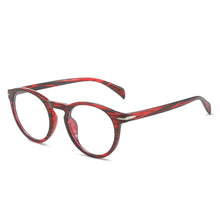 Load image into Gallery viewer, 56357 Blue Light Blocking Computer Glasses Women Fashion Tr90 Frame Vintage Round Eyewear Anti Eyestrain Eyeglasses
