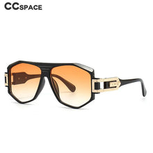 Load image into Gallery viewer, 56477 Oversized Men Luxury Brand Design Sunglasses Male Eyeglasses Luxury Retro High Quality Uv400 Gafas De Sol Hombre