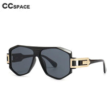 Load image into Gallery viewer, 56477 Oversized Men Luxury Brand Design Sunglasses Male Eyeglasses Luxury Retro High Quality Uv400 Gafas De Sol Hombre