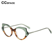 Load image into Gallery viewer, 56571   Acetate Fiber Optical Glasses Frame Women&#39;s  Bicolor Eyes Frame Butterfly Prescription Glasses