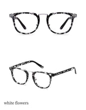 Load image into Gallery viewer, 57mm Myopia Glasses Women Big Round PC  Myopic Eyeglasses Prescription Men Radiation Protection Computer Optical Glasses  2988