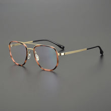 Load image into Gallery viewer, Gatenac Vintage Pure Titanium Eyeglasses Frame Men Pilot Glasses Frame Women 2025 New Ultra Light Luxury Brand Designer Eyewear