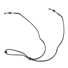 Carica l&#39;immagine nel visualizzatore di Gallery, 5PCS Black Neck Buckle Lanyard Holder PU Glasses Masks Chain Neck Strap Adult