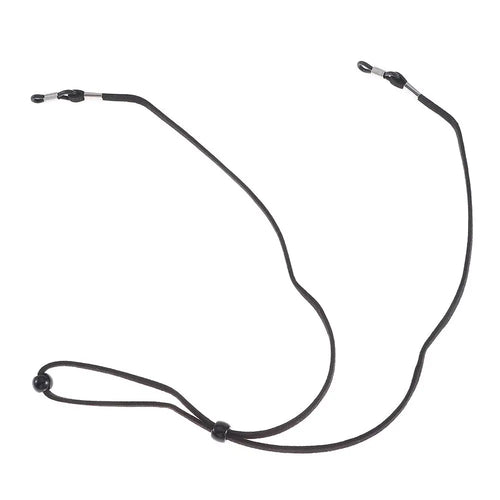 5PCS Black Neck Buckle Lanyard Holder PU Glasses Masks Chain Neck Strap Adult