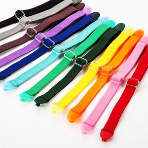 5PCS Elastic Band Glasses Cord Eyewear Cord Holder Pink Glasses Necklace String Sunglass Lanyard Straps Children