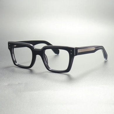 Gatenac Vintage Handmade Acetate Glasses Frame Men Square Business Eyeglasses Frame Women 2025 New Luxury Brand Designer Eyewear