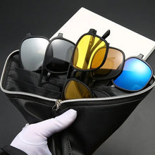 Load image into Gallery viewer, 6 In 1 TR90 Polarized Optical Magnetic Sunglasses Clip on Magnet Myopia Prescription Custom Glasses Frame Men Women Eyeglasses