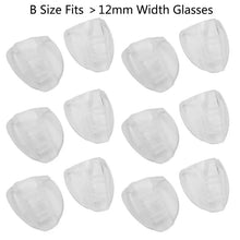 Load image into Gallery viewer, 6 Pairs Splash Proof Safety Eye Glasses Side Shields Clear Flexible Slip On Protective Shield Fits All Size Eyeglasses