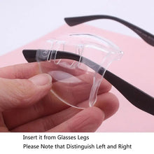 Load image into Gallery viewer, 6 Pairs Splash Proof Safety Eye Glasses Side Shields Clear Flexible Slip On Protective Shield Fits All Size Eyeglasses