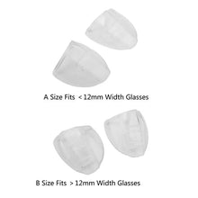 Load image into Gallery viewer, 6 Pairs Splash Proof Safety Eye Glasses Side Shields Clear Flexible Slip On Protective Shield Fits All Size Eyeglasses