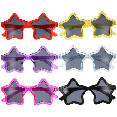 6 Pcs Eyeglasses Kids Party Sunglasses Cosplay Star Eyewear Props Costume For Baby