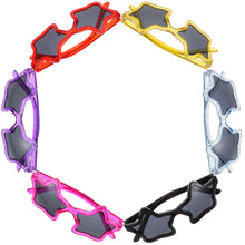 Load image into Gallery viewer, 6 Pcs Star Glasses For Kids Party Props Pool Pentagram Cosplay Eyewear Eyeglasses Fancy Dress Novelty Child