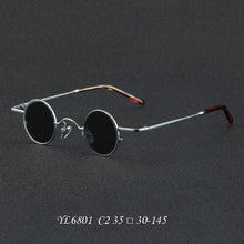 Load image into Gallery viewer, 6801 Ultralight Pure Titanium Round Glasses Frame For Man Women Vintage Optical Myopia Prescription Eyeglasses Frames