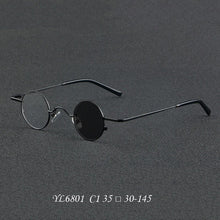 Load image into Gallery viewer, 6801 Ultralight Pure Titanium Round Glasses Frame For Man Women Vintage Optical Myopia Prescription Eyeglasses Frames
